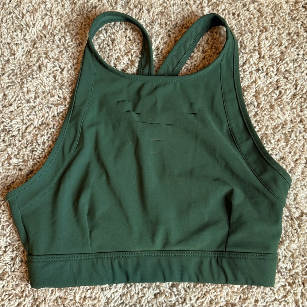 Alo yoga warrior ripped sports bra